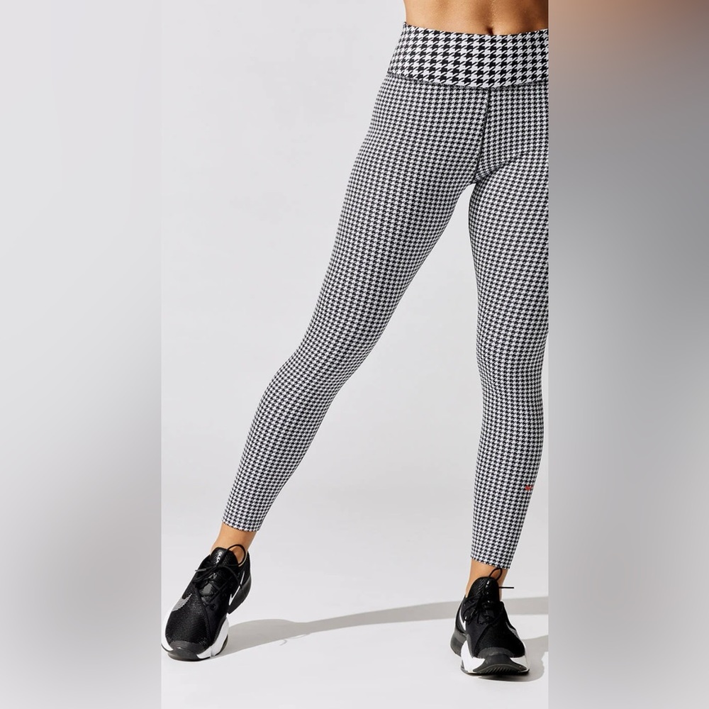Nike One Dri-fit Icon Clash Mid-rise Gingham